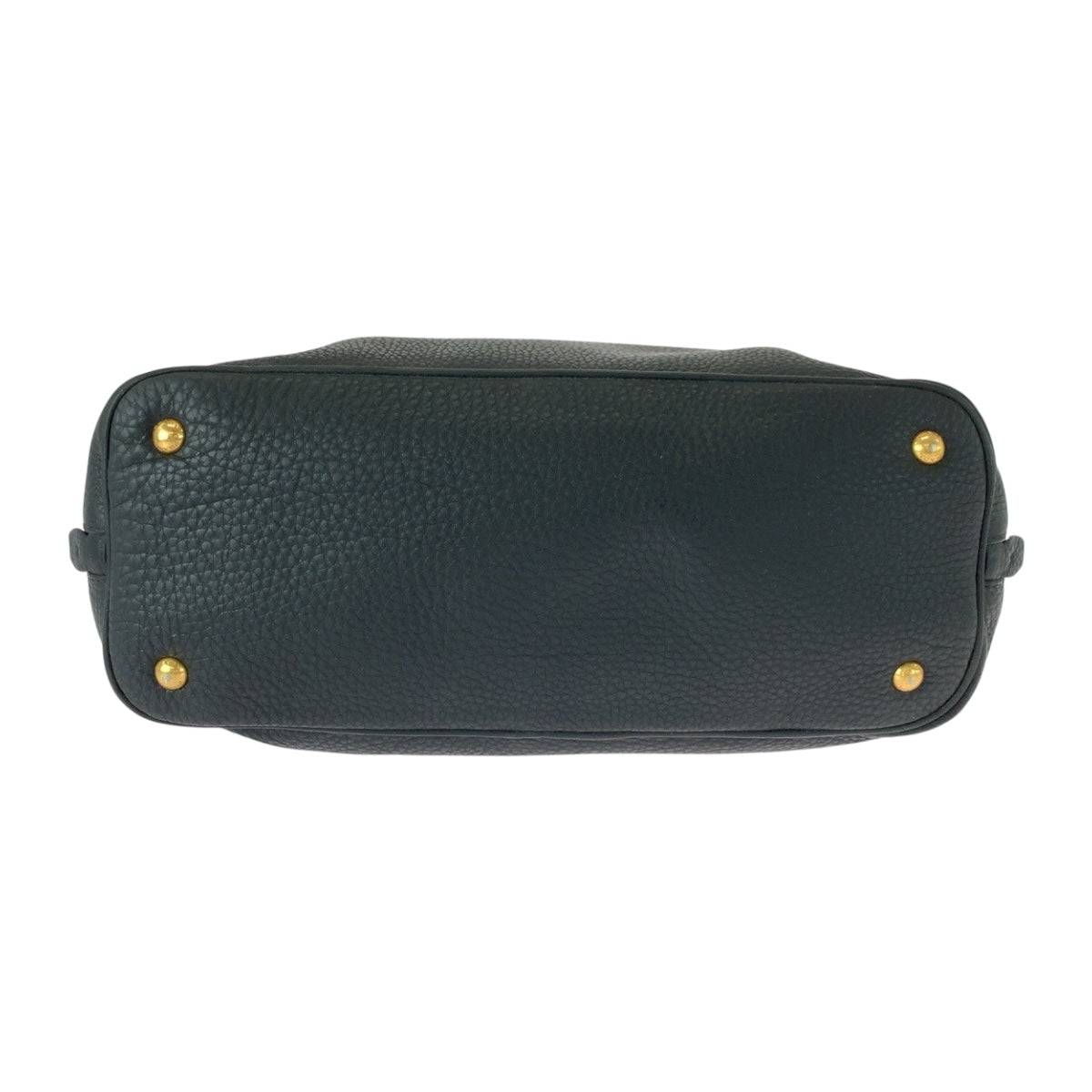 20413
PRADA プラダ ヴィッテロダイノ ブラック 黒 ゴールド金具 レザー BN2419 トートバッグ ハンドバッグ レディース AB68