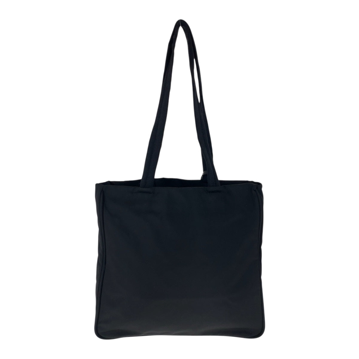 20414
PRADA プラダ テスート 三角ロゴプレート ブラック 黒 ゴールド金具 ナイロン / レザー トートバッグ ショルダーバッグ レディース AB32