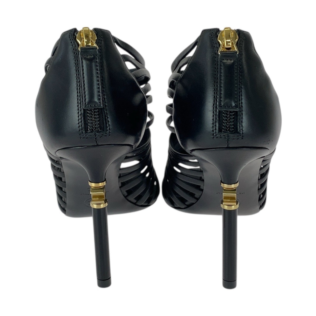 20419
CHANEL シャネル ココマーク サイズ36C ブラック 黒 ゴールド金具 レザー G33708 パンプス ハイヒール レディース SA68