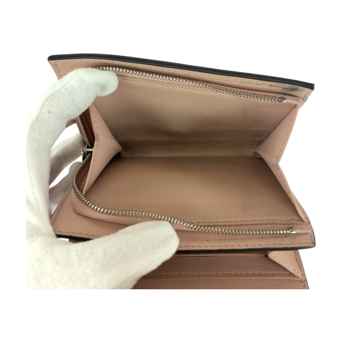 20424
LOUIS VUITTON ルイヴィトン モノグラム マヒナ ポルトフォイユ イリス マグノリア シルバー金具 レザー M62541 折財布 コンパクトウォレット レディース ABP38