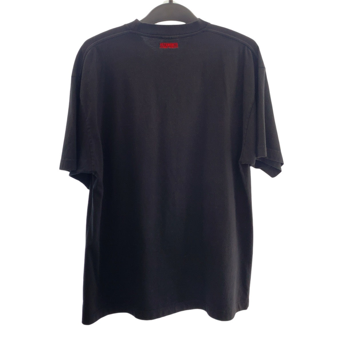 20432
VETEMENTS ヴェトモン ラムシュタイン サイズXS ブラック 黒 グレー コットン MAH18TR27 半袖Ｔシャツ メンズ AB70