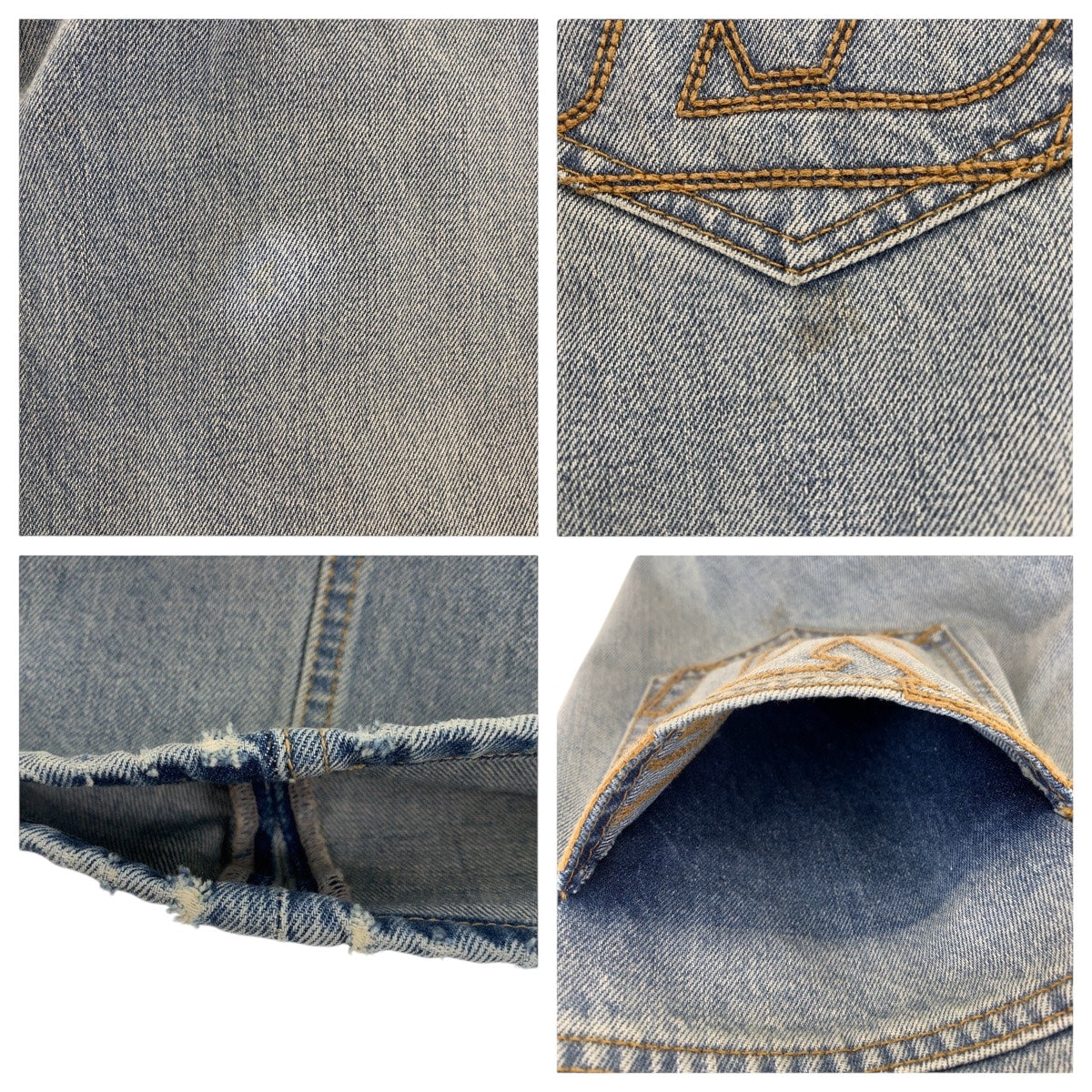 20434
LOUIS VUITTON ルイヴィトン サイズ30 ブルー デニム デニムパンツ メンズ AB110