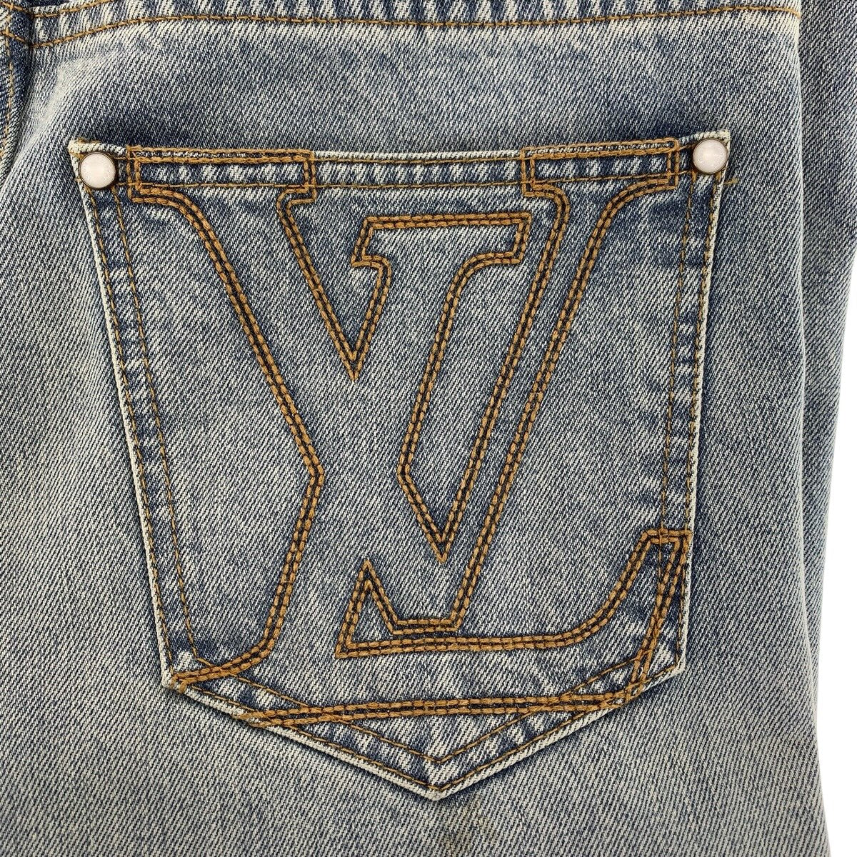 20434
LOUIS VUITTON ルイヴィトン サイズ30 ブルー デニム デニムパンツ メンズ AB110