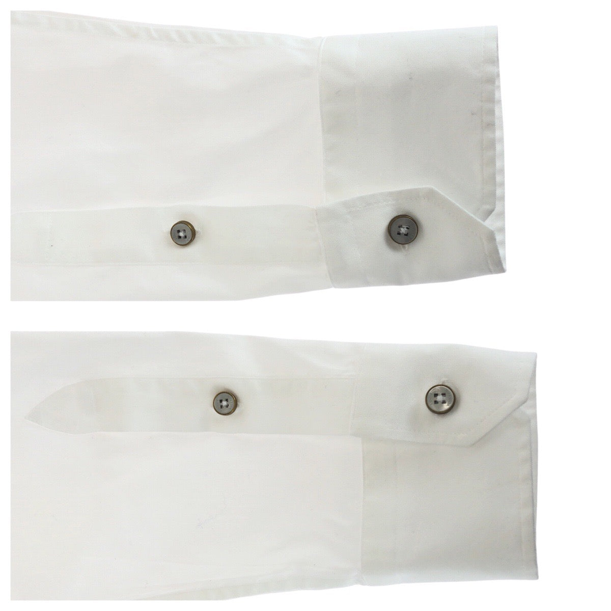 20436
LOUIS VUITTON ルイヴィトン LVロゴ刺繍 ホワイト コットン / ポリエステル RM242 長袖シャツ メンズ A74