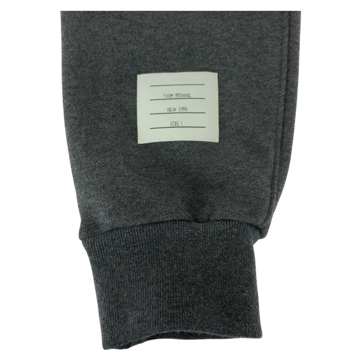 20439
THOM BROWNE トムブラウン 4BAR サイズ1 グレー ホワイト コットン MJQ008H 00535461 パンツ スウェットパンツ メンズ ABP25