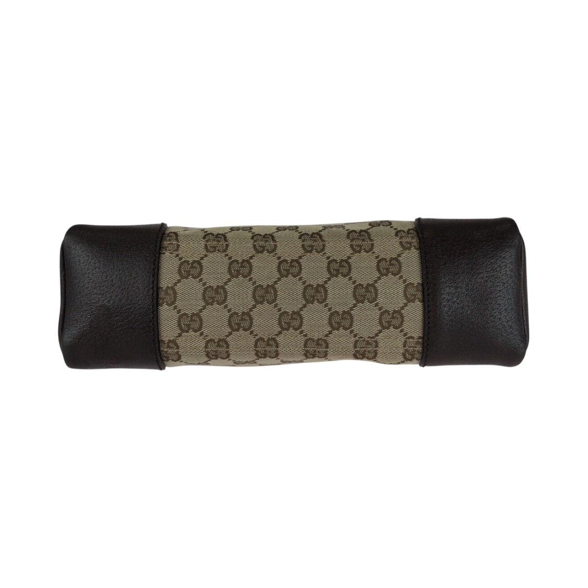 20449
GUCCI Beige Brown Silver Hardware GG Canvas / Leather 114273 Shoulder Bag Ladies ABP35