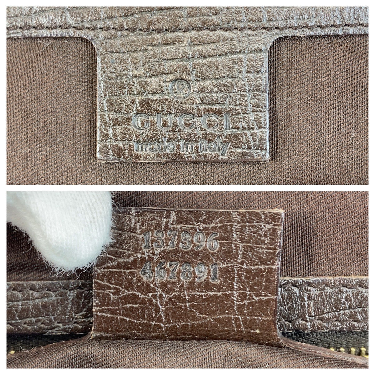 20452
GUCCI グッチ シェリーライン ベージュ ブラウン ゴールド金具 GGキャンバス / レザー 137396 トートバッグ ショルダーバッグ レディース B15
