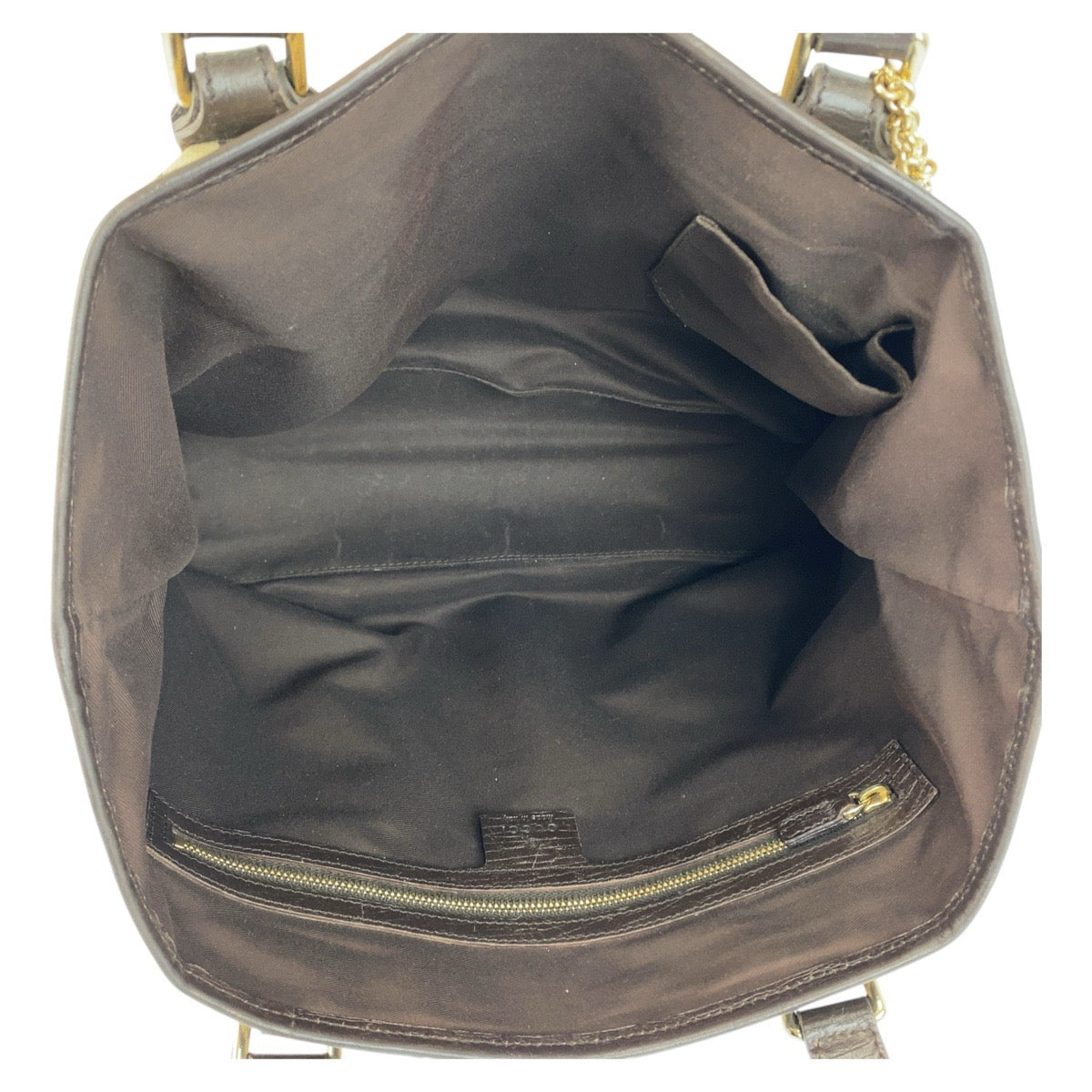 20452
GUCCI グッチ シェリーライン ベージュ ブラウン ゴールド金具 GGキャンバス / レザー 137396 トートバッグ ショルダーバッグ レディース B15