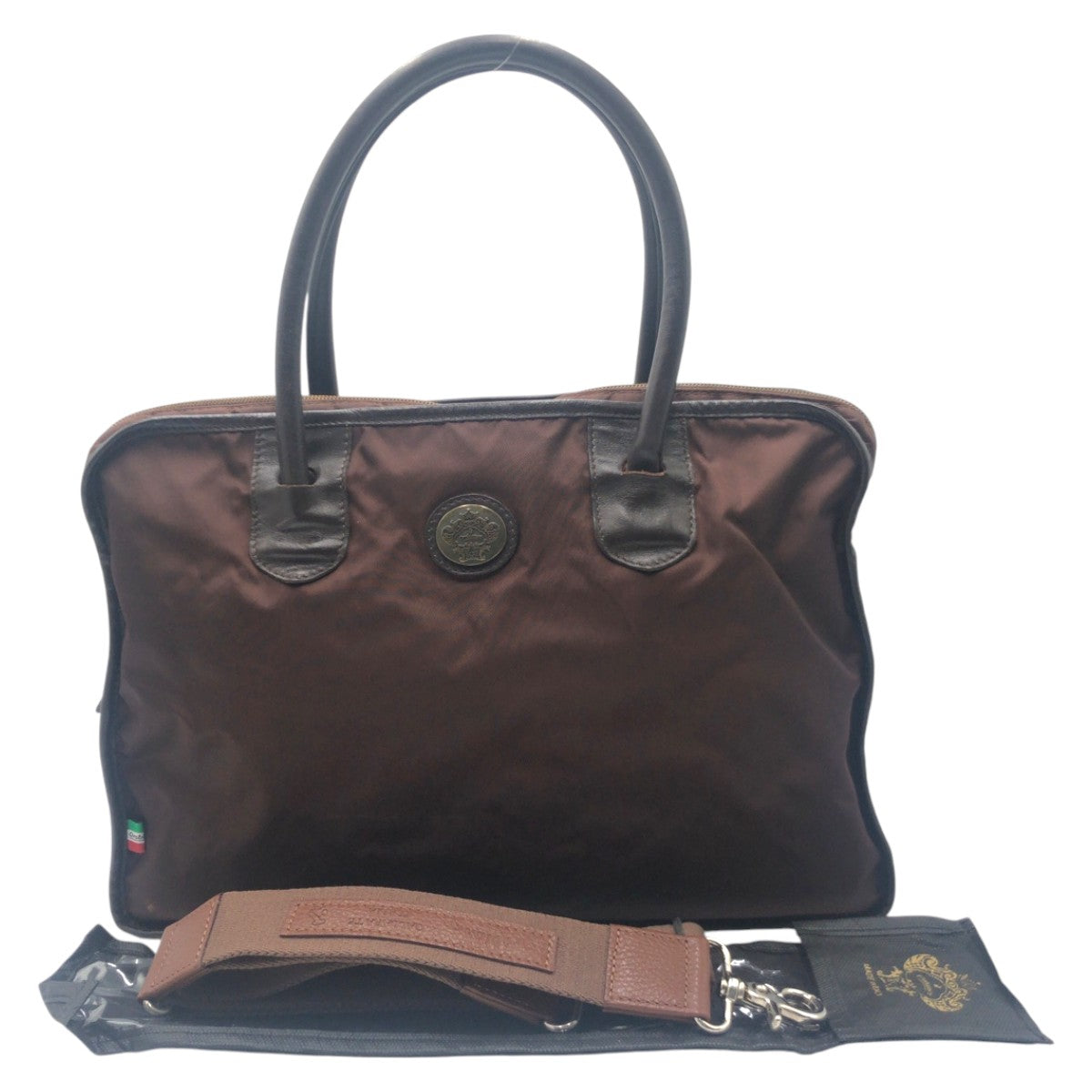20457
Orobianco Limonta Nylon Brown Nylon Business Bag for Men and Women ABP42