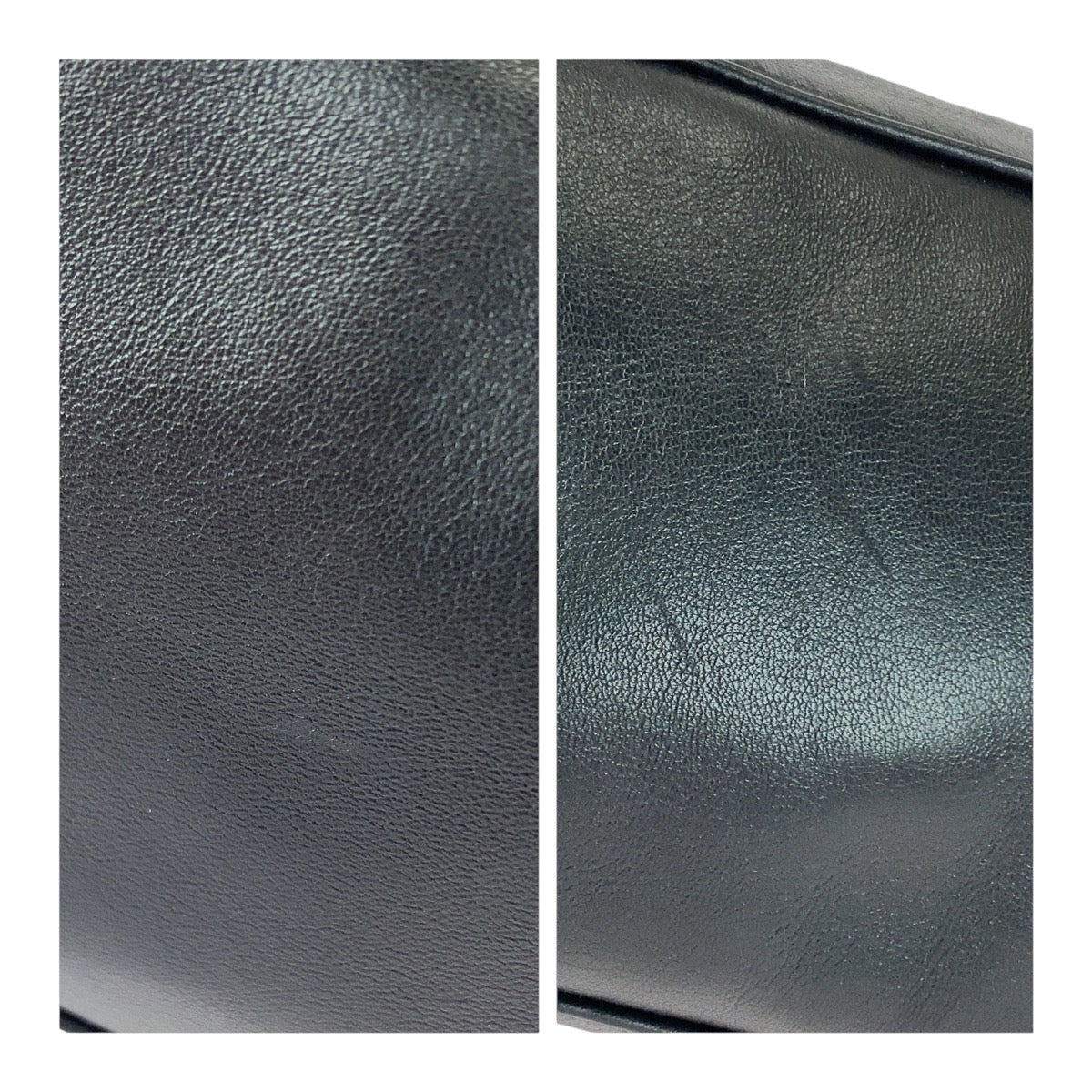 20460
GUCCI グッチ ブラック 黒 ガンメタ金具 レザー 0390974 セカンドバッグ ポーチ メンズ SA16