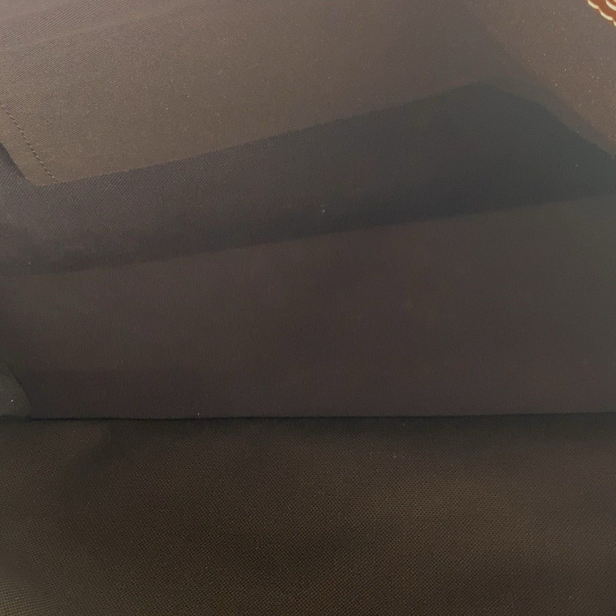 20463
GUCCI グッチ GGプラス ブラウン アイボリー ゴールド金具 PVC / レザー 189899 ビジネスバッグ ブリーフケース メンズ AB25