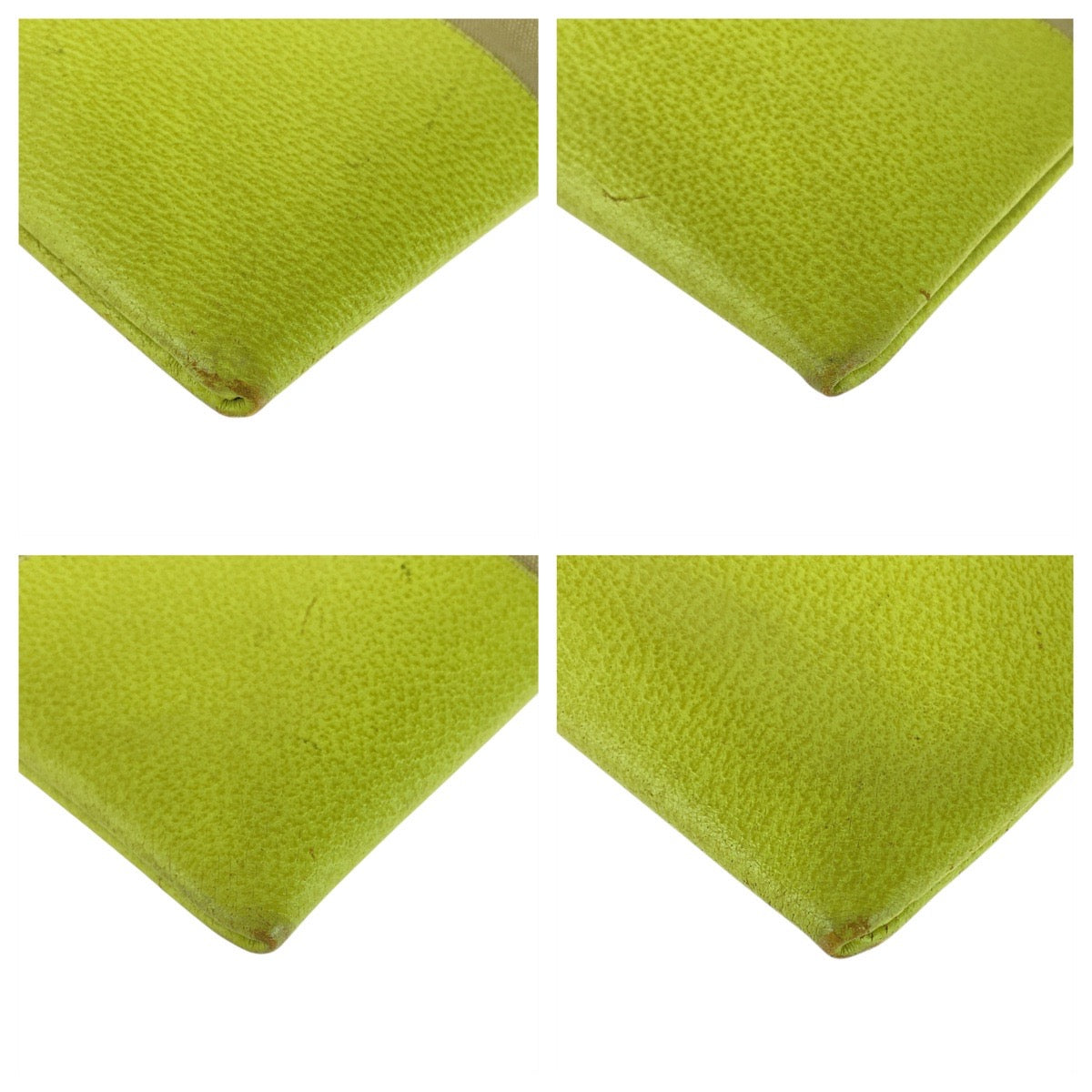 20465
PRADA プラダ 三角ロゴプレート ベージュ グリーン シルバー金具 キャンバス / レザー トートバッグ ショルダーバッグ レディース ABP28