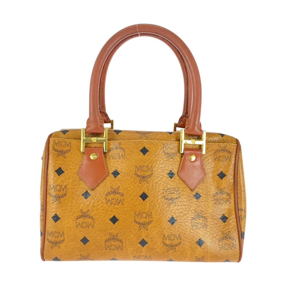 20469
MCM エム シー エム ヴィセトス ブラウン ゴールド金具 L7932 ハンドバッグ ショルダーバッグ 2WAY レディース ABP21