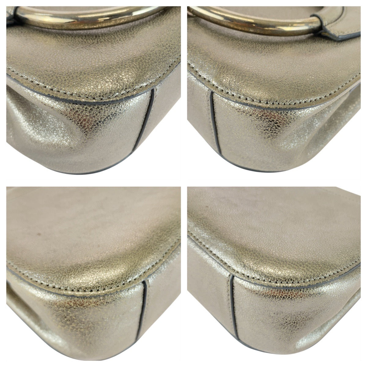 20473
Furla フルラ シルバー シルバー金具 レザー 274422 ショルダーバッグ ポシェット レディース ABP14