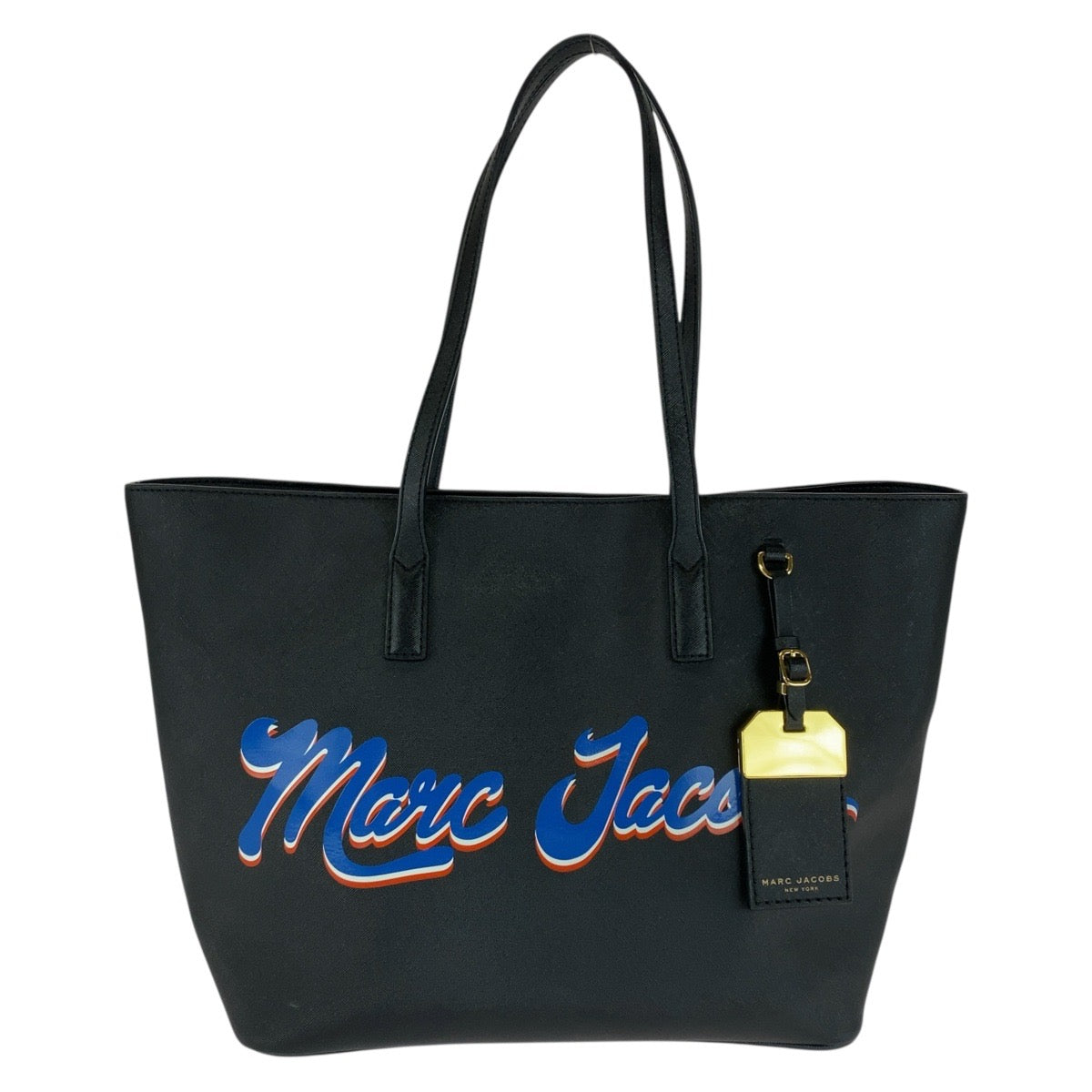 20475
MARC JACOBS Black Gold Hardware PVC M0014152001 Tote Bag Shoulder Bag Ladies A21