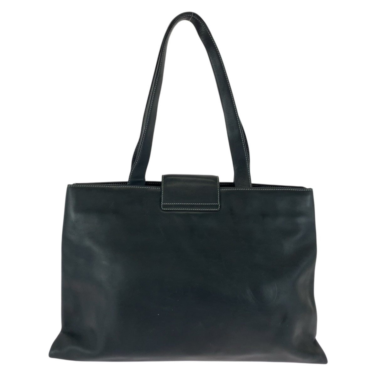 20480
BVLGARI ブルガリ ロゴプレート ブラック 黒 シルバー金具 レザー トートバッグ ショルダーバッグ レディース ABP28
