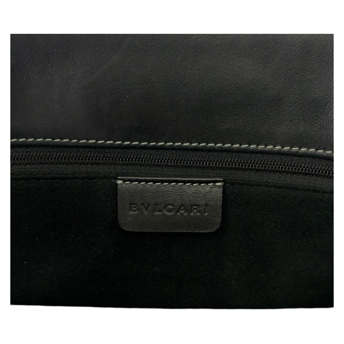 20480
BVLGARI ブルガリ ロゴプレート ブラック 黒 シルバー金具 レザー トートバッグ ショルダーバッグ レディース ABP28