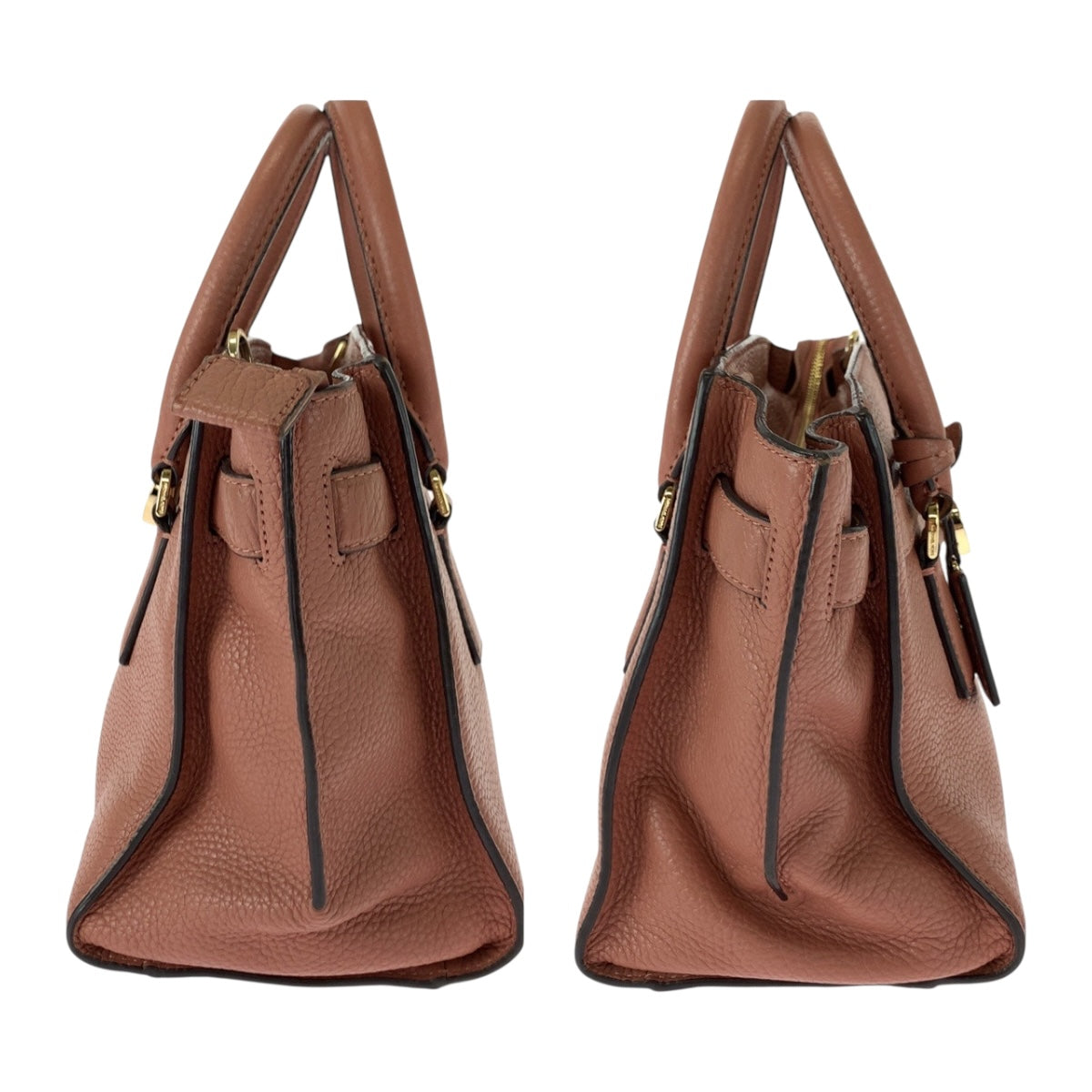 20491
Michael Kors マイケルコース ハミルトン ピンク ゴールド金具 レザー ショルダーバッグ ハンドバッグ2way レディース ABP10