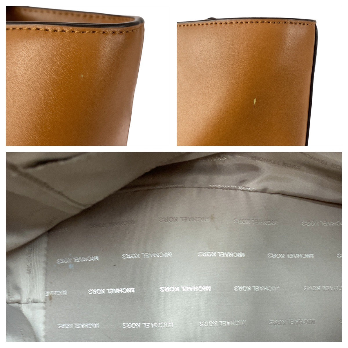 20493
Michael Kors Brown Gold Hardware PVC 30F7GOXT2L Tote Bag Shoulder Bag Ladies ABP10