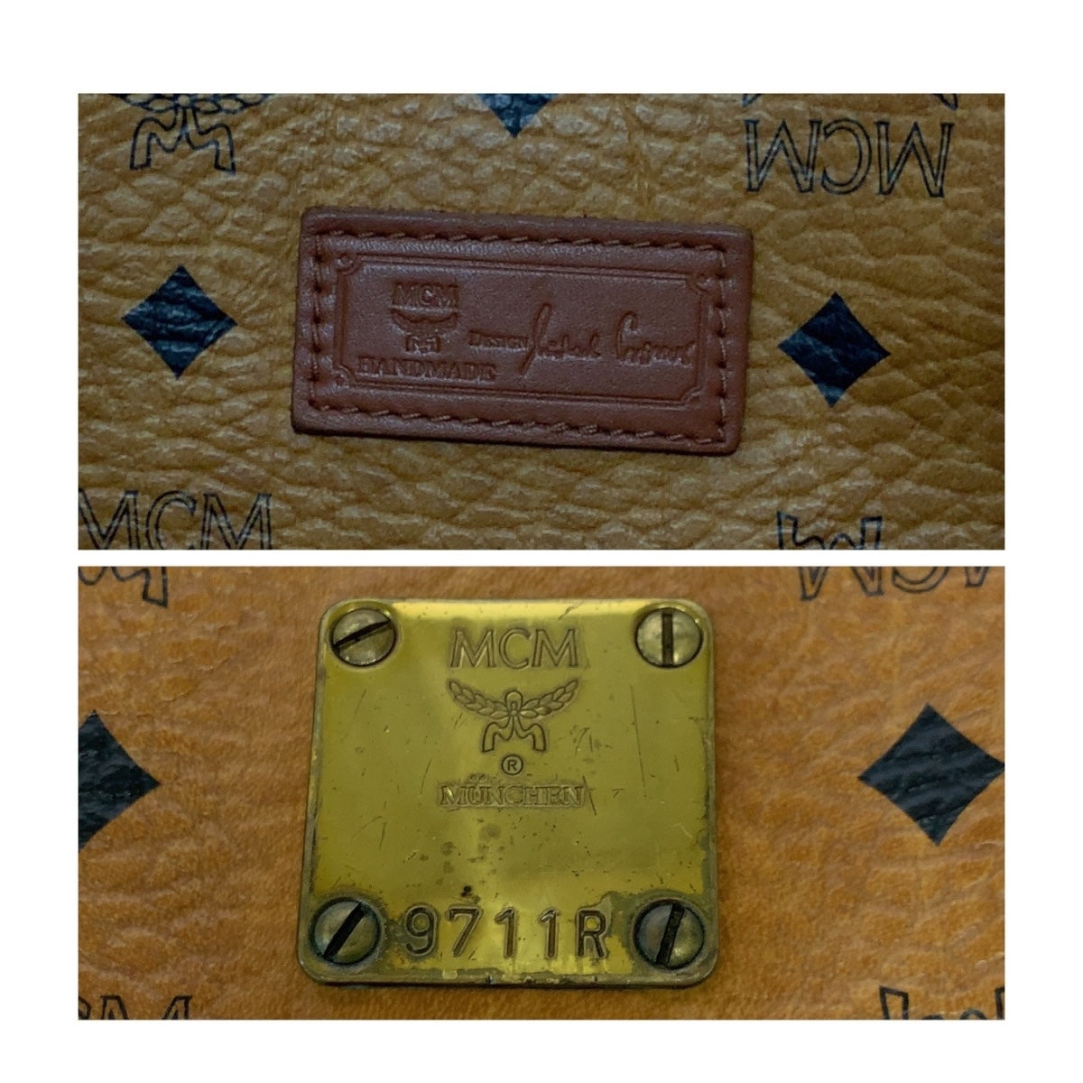 20494
MCM エム シー エム ヴィセトス キャメル ゴールド金具 レザー トートバッグ ショルダーバッグ レディース AB14