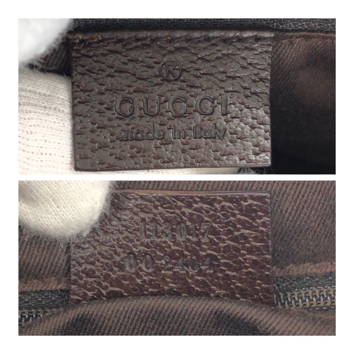 20497
GUCCI グッチ GGキャンバス ベージュ ブラウン GGキャンバス / レザー 113017 トートバッグ ショルダーバッグ レディース AB30