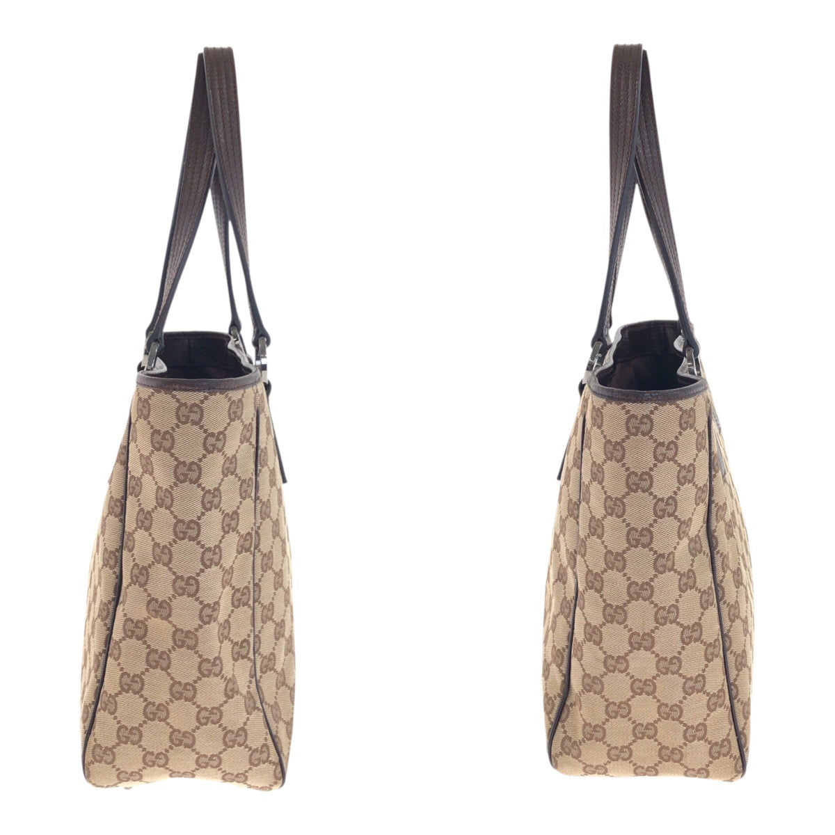 20497
GUCCI グッチ GGキャンバス ベージュ ブラウン GGキャンバス / レザー 113017 トートバッグ ショルダーバッグ レディース AB30