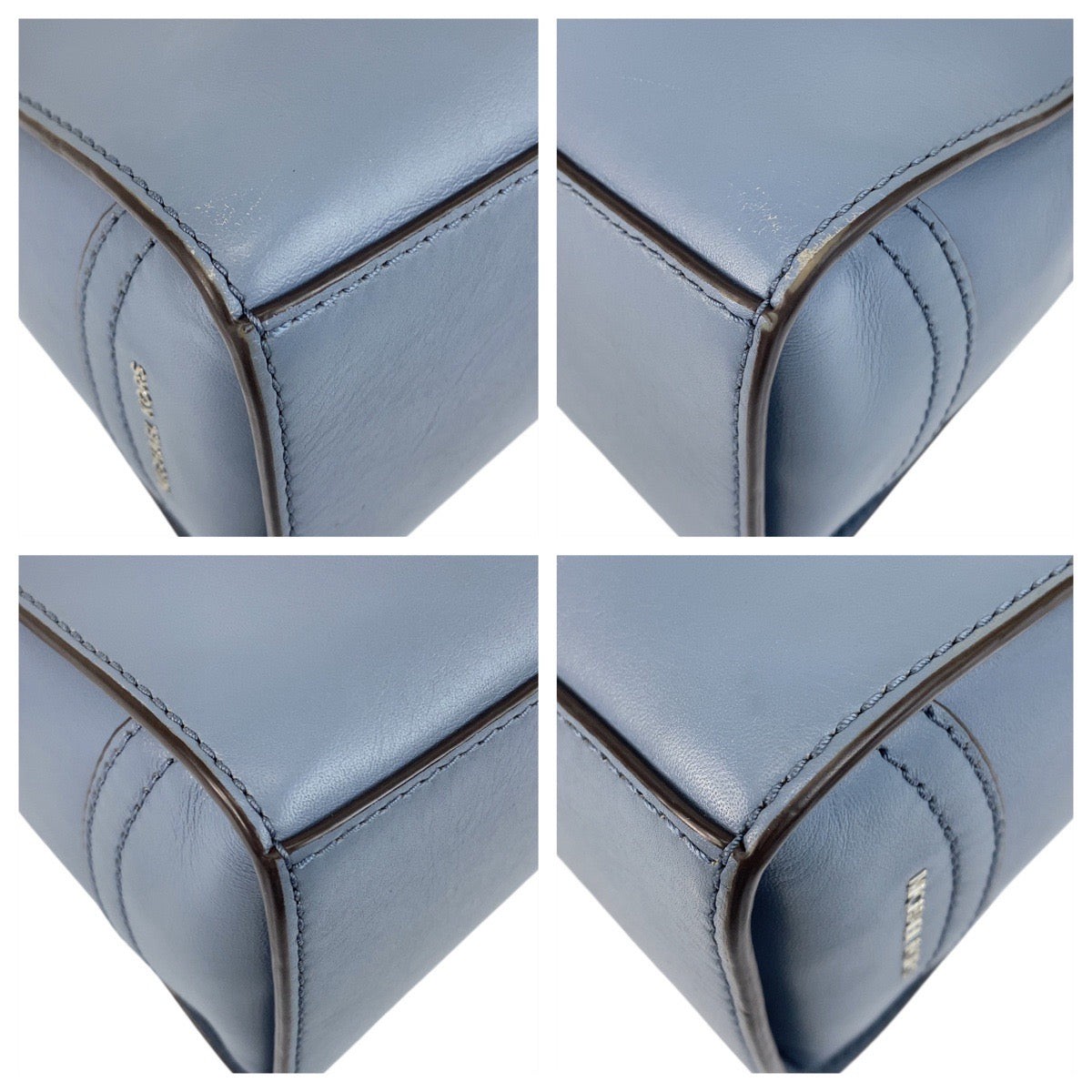 20499
Michael Kors マイケルコース ブルー シルバー金具 レザー 30H6SUES2L ショルダーバッグ ポシェット レディース AB10