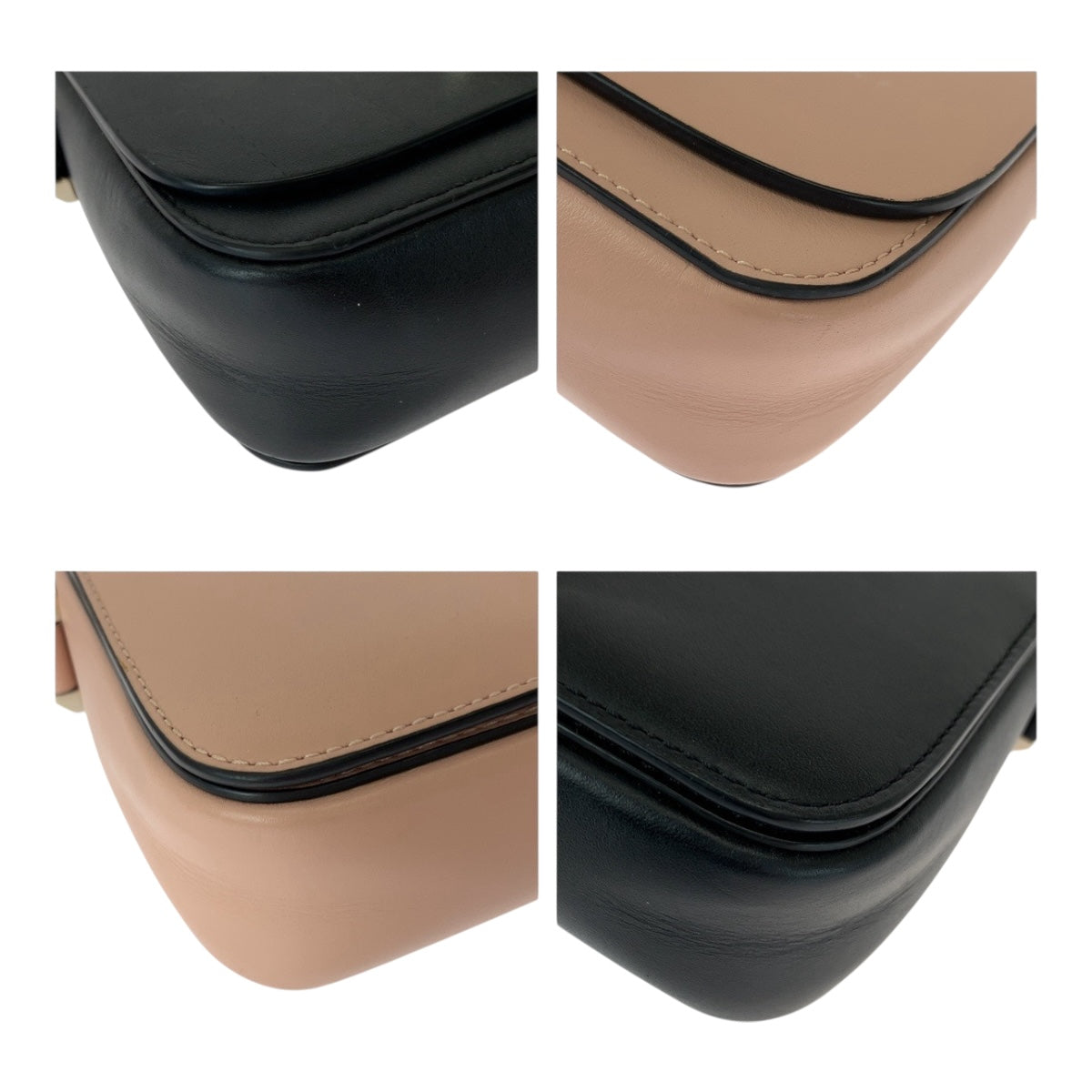 20507
Kate Spade ケイトスペード ニコラ ピンク ブラック ゴールド金具 レザー ショルダーバッグ ポシェット レディース ABP12