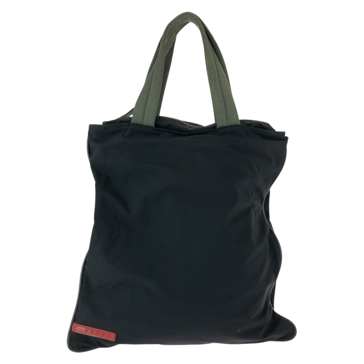 20509
PRADA プラダ プラダスポーツ ブラック 黒 シルバー金具 ナイロン トートバッグ ハンドバッグ レディース AB12