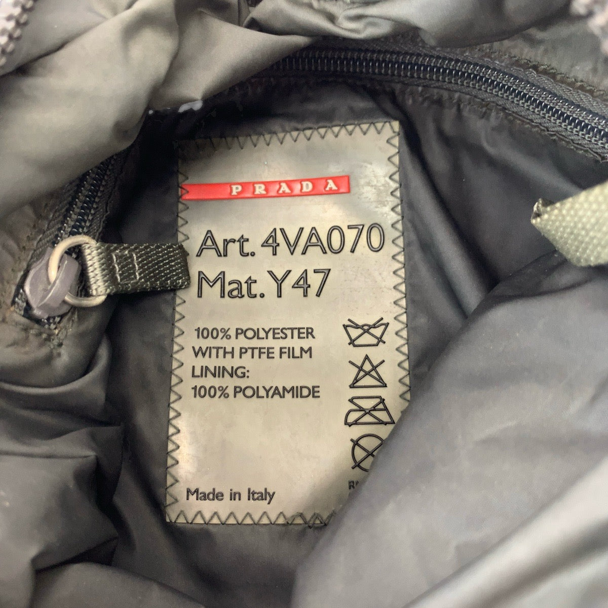 20509
PRADA プラダ プラダスポーツ ブラック 黒 シルバー金具 ナイロン トートバッグ ハンドバッグ レディース AB12