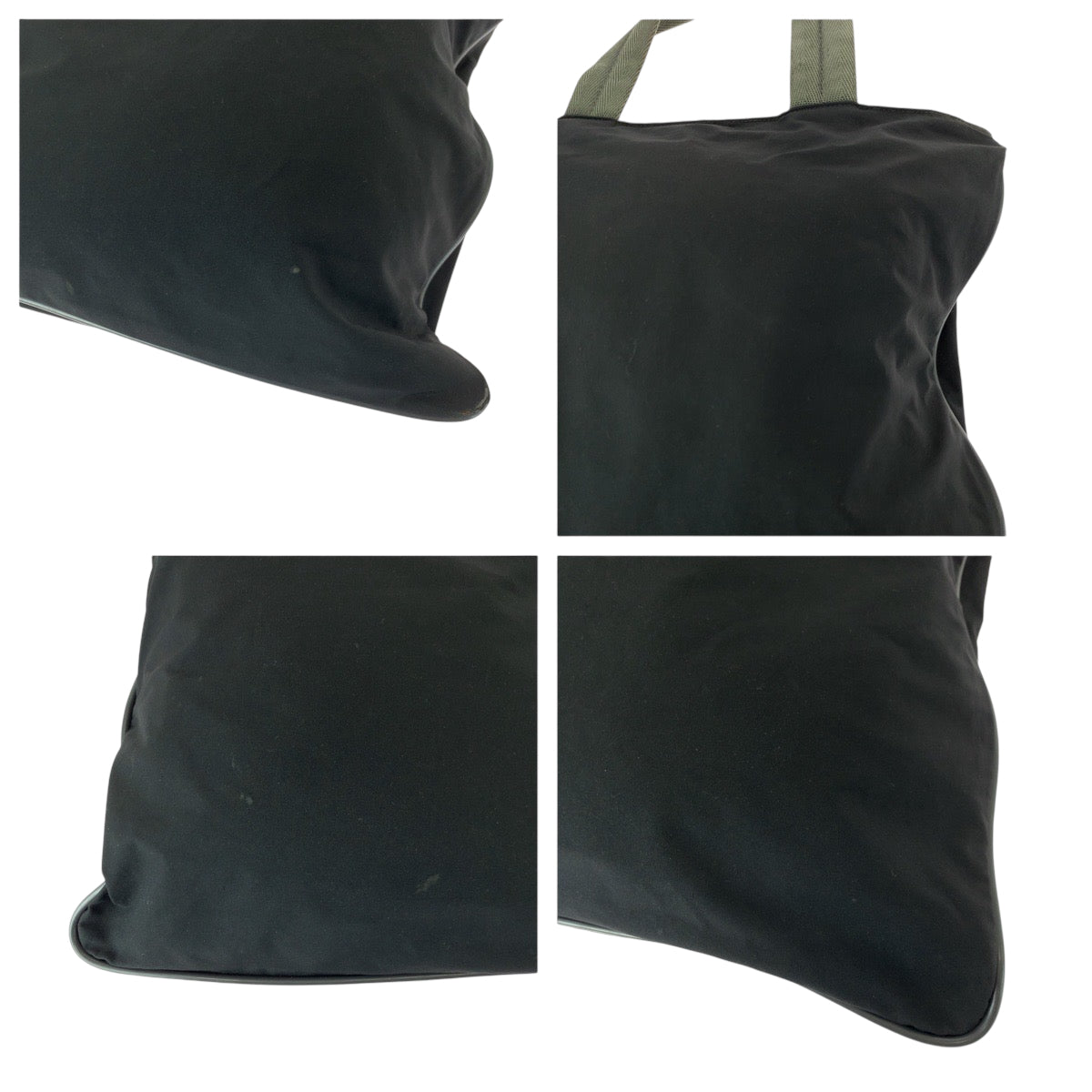 20509
PRADA プラダ プラダスポーツ ブラック 黒 シルバー金具 ナイロン トートバッグ ハンドバッグ レディース AB12