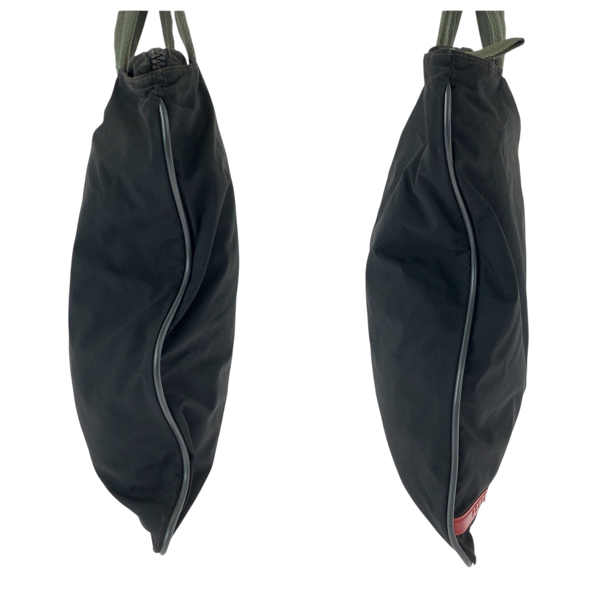 20509
PRADA プラダ プラダスポーツ ブラック 黒 シルバー金具 ナイロン トートバッグ ハンドバッグ レディース AB12