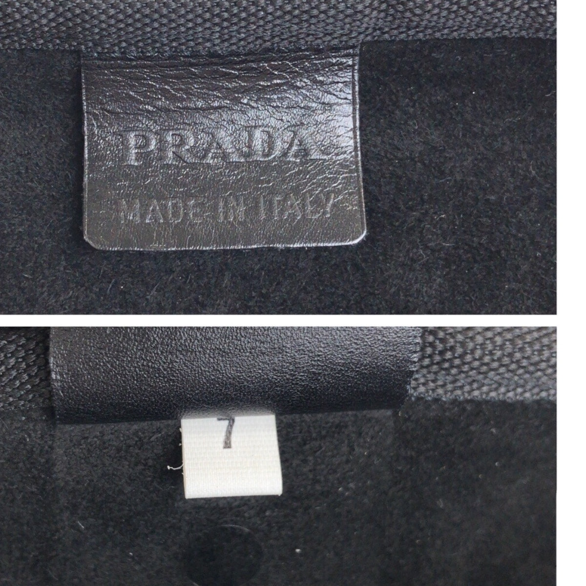 20517
PRADA SPORTS プラダスポーツ ブラック 黒　シルバー金具 ポリエステル / ゴム / レザー ショルダーバッグ ポシェット レディース AB35