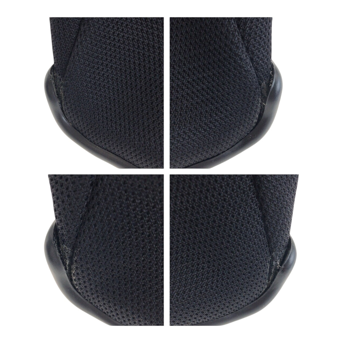 20517
PRADA SPORTS プラダスポーツ ブラック 黒　シルバー金具 ポリエステル / ゴム / レザー ショルダーバッグ ポシェット レディース AB35