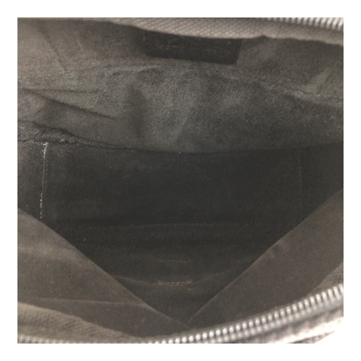 20517
PRADA SPORTS プラダスポーツ ブラック 黒　シルバー金具 ポリエステル / ゴム / レザー ショルダーバッグ ポシェット レディース AB35