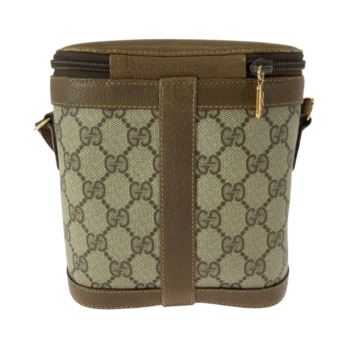 20523
GUCCI グッチ ヴィンテージ オールドグッチ シェリーライン ベージュ ブラウン ゴールド金具 GGスプリームキャンバス 904 02 070 ショルダーバッグ ポシェット レディース AB42