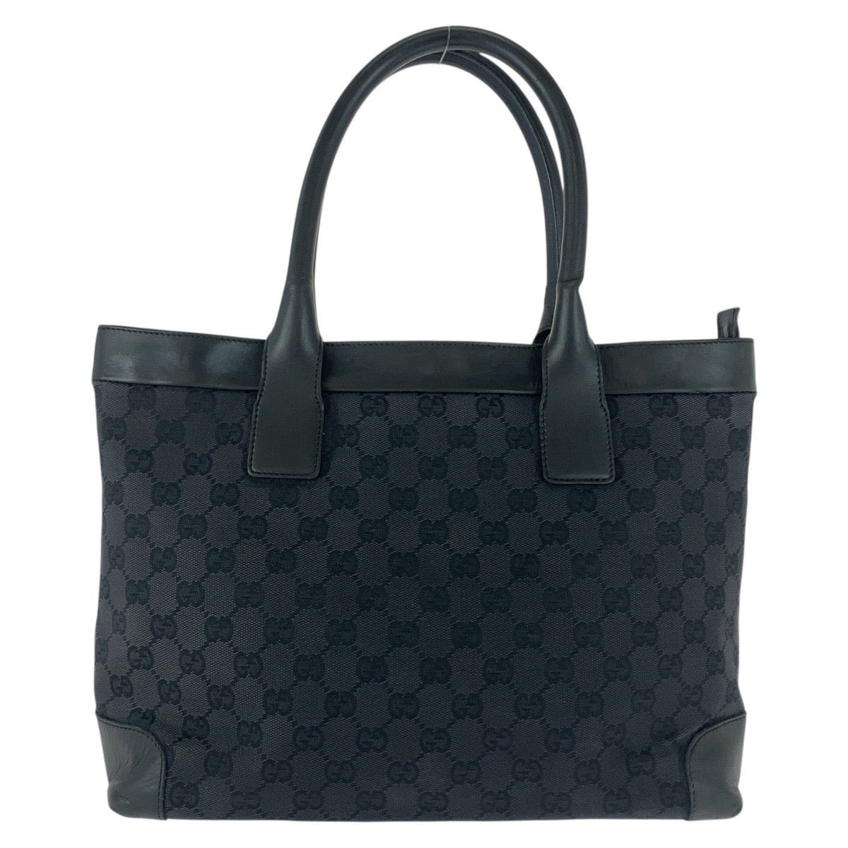 20526
GUCCI グッチ ブラック 黒 GGキャンバス / レザー 002 1119 トートバッグ　 ショルダーバッグ レディース AB15