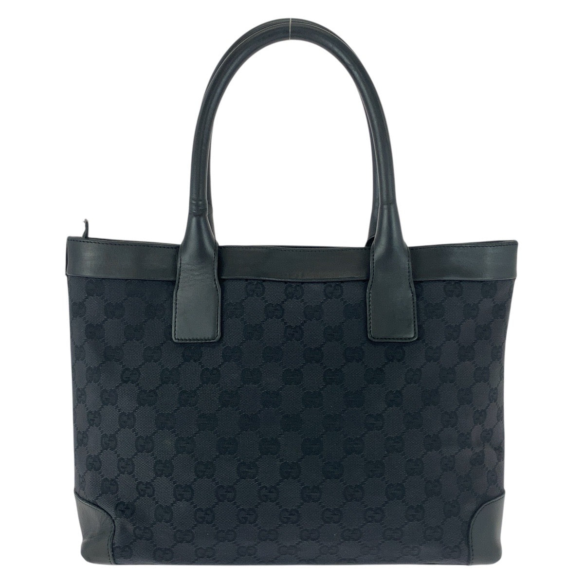 20526
GUCCI グッチ ブラック 黒 GGキャンバス / レザー 002 1119 トートバッグ　 ショルダーバッグ レディース AB15