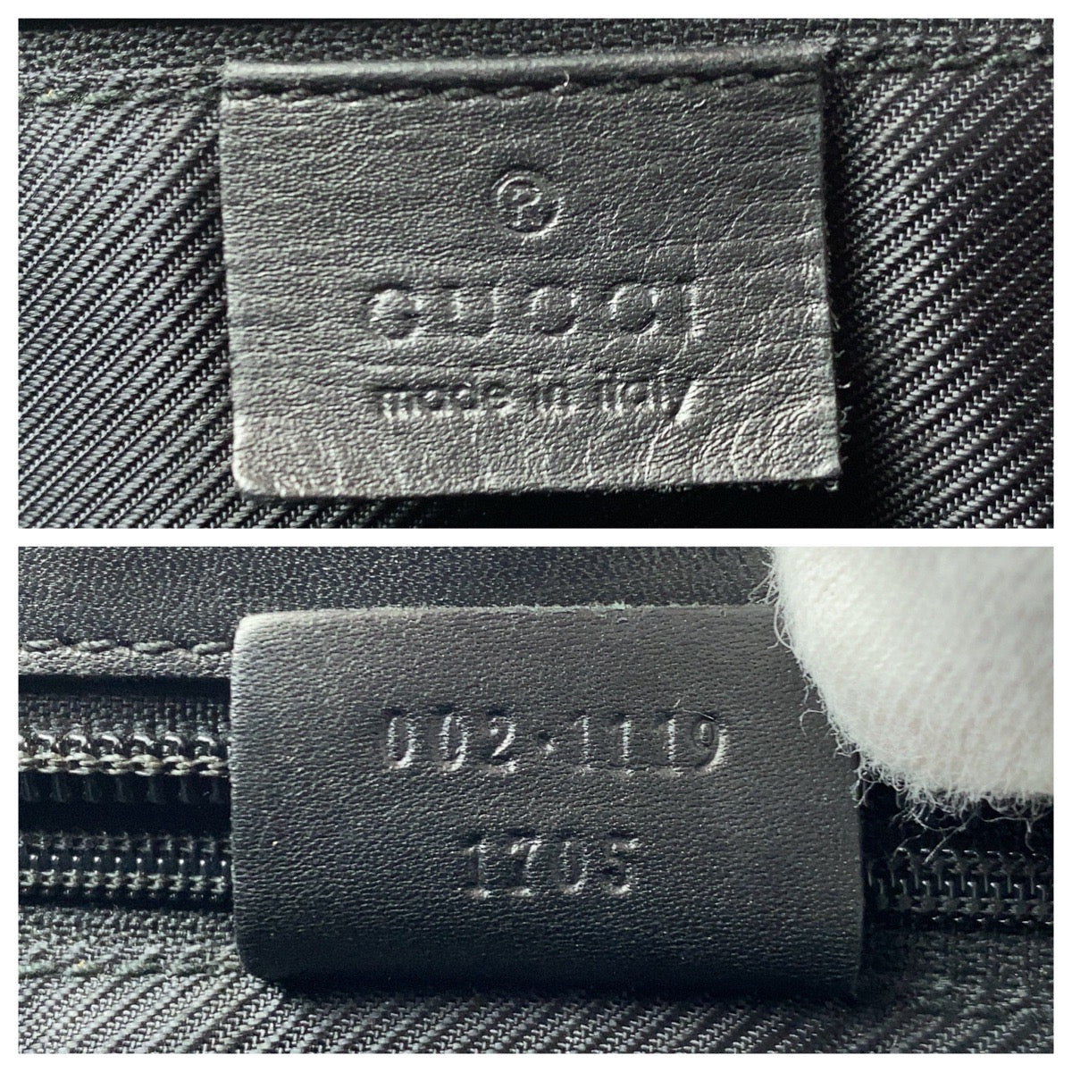20526
GUCCI グッチ ブラック 黒 GGキャンバス / レザー 002 1119 トートバッグ　 ショルダーバッグ レディース AB15
