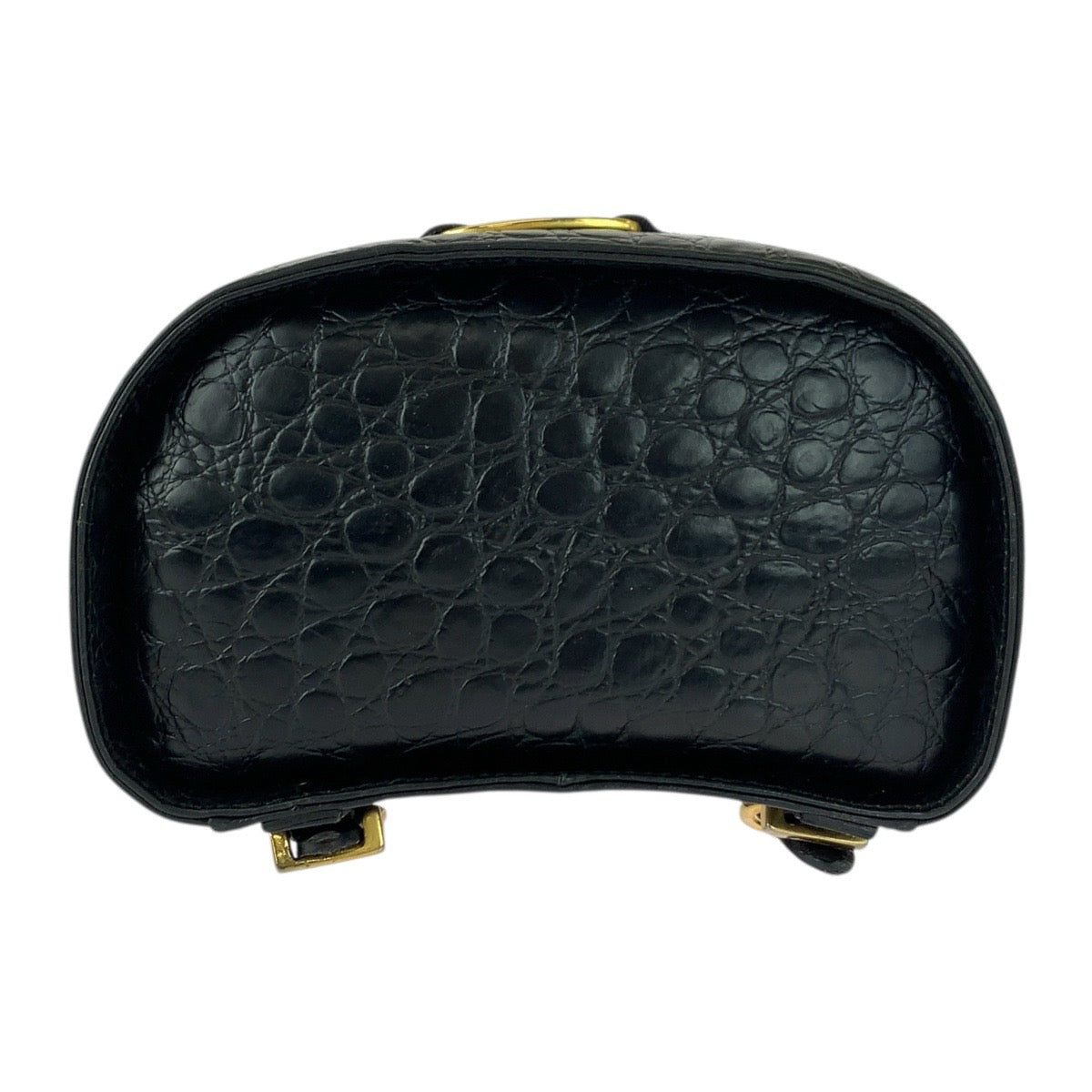 20528
Salvatore Ferragamo サルヴァトーレフェラガモ ヴァラ 型押し ブラック 黒 ゴールド金具 レザー BZ-21-5676 リュック・デイパック レディース ABP28