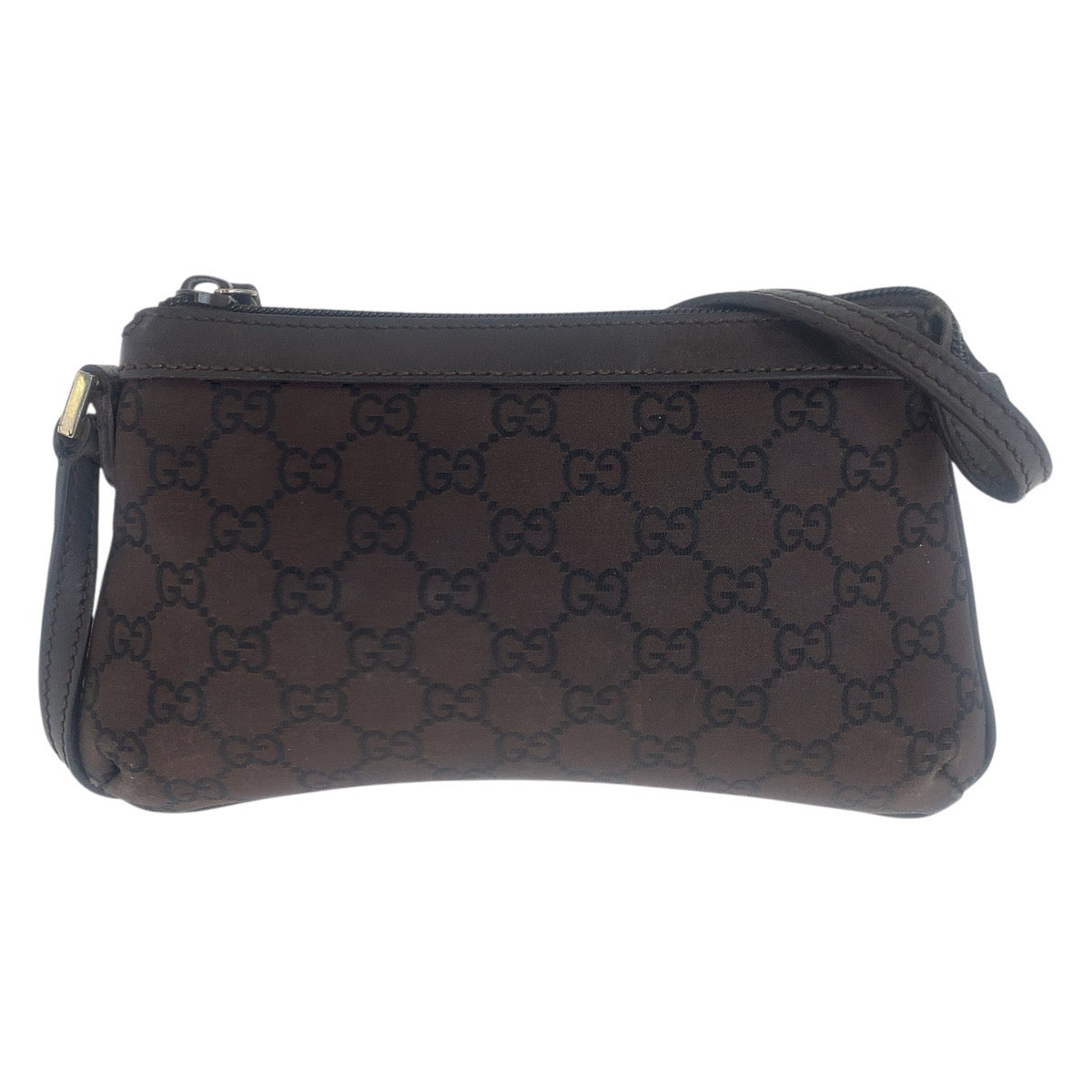 20530
GUCCI グッチ ブラウン ゴールド金具 GGキャンバス / レザー 272381 ハンドバッグ アクセサリーポーチ レディース AB21