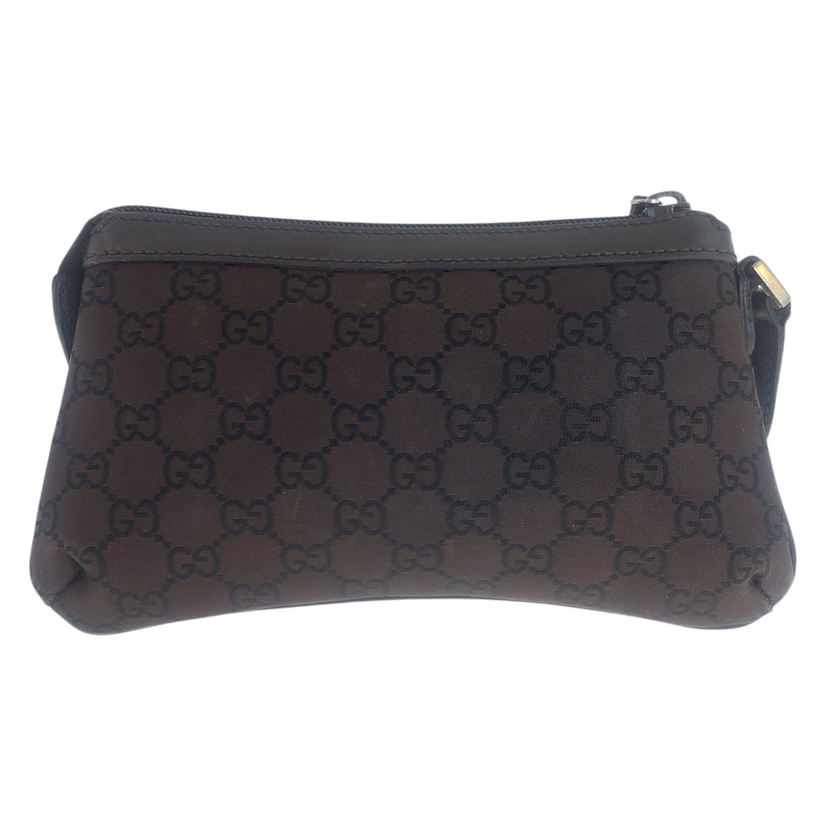 20530
GUCCI グッチ ブラウン ゴールド金具 GGキャンバス / レザー 272381 ハンドバッグ アクセサリーポーチ レディース AB21