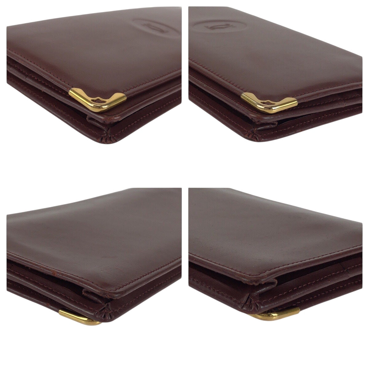 20786
CARTIER カルティエ マストライン ワインレッド ボルドー ゴールド金具 レザー 長財布 ロングウォレット 男女兼用 レディース ABP8