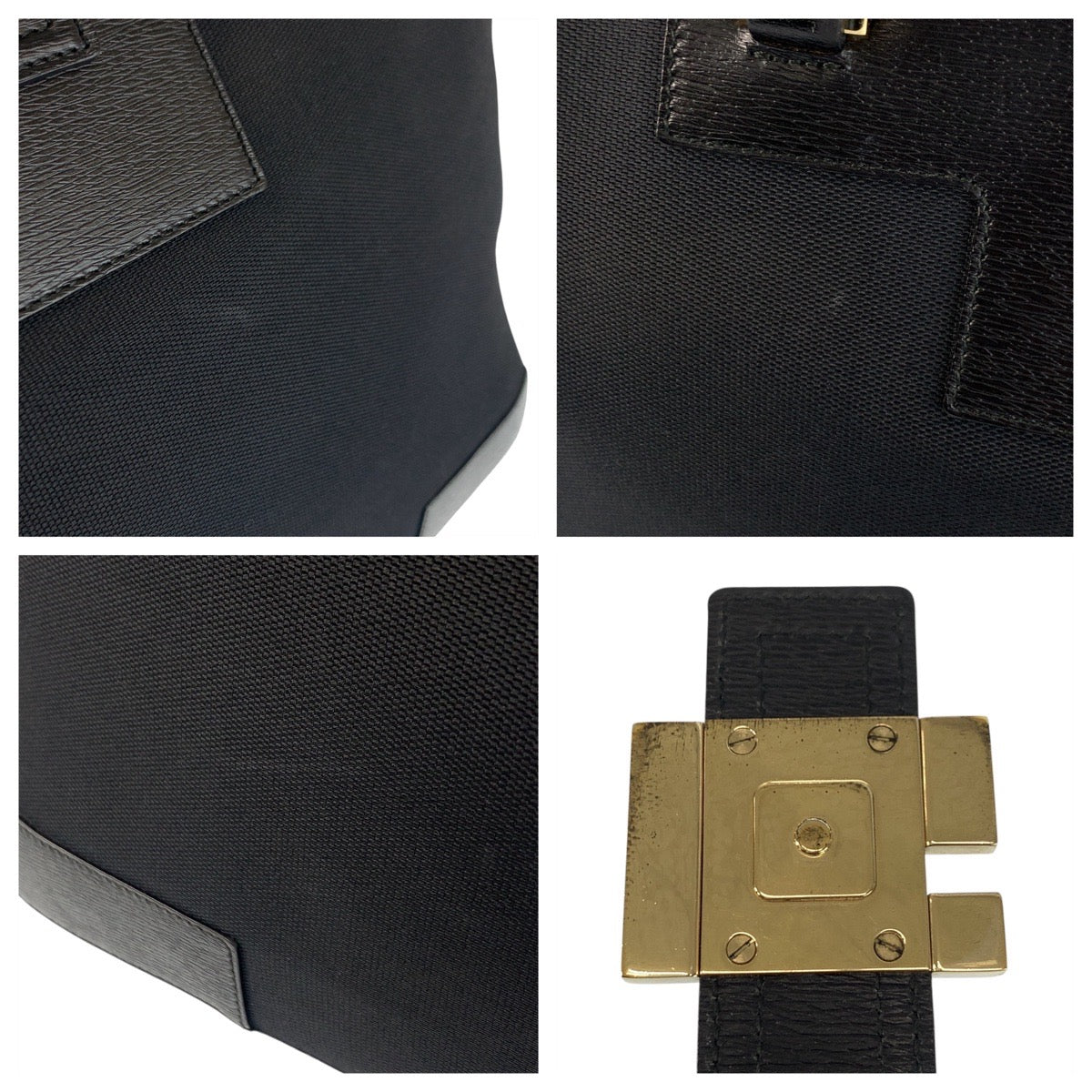 20532
GUCCI グッチ Gロゴ ブラック 黒 ゴールド金具 キャンバス / レザー 002 1109 トートバッグ ショルダーバッグ レディース ABP28