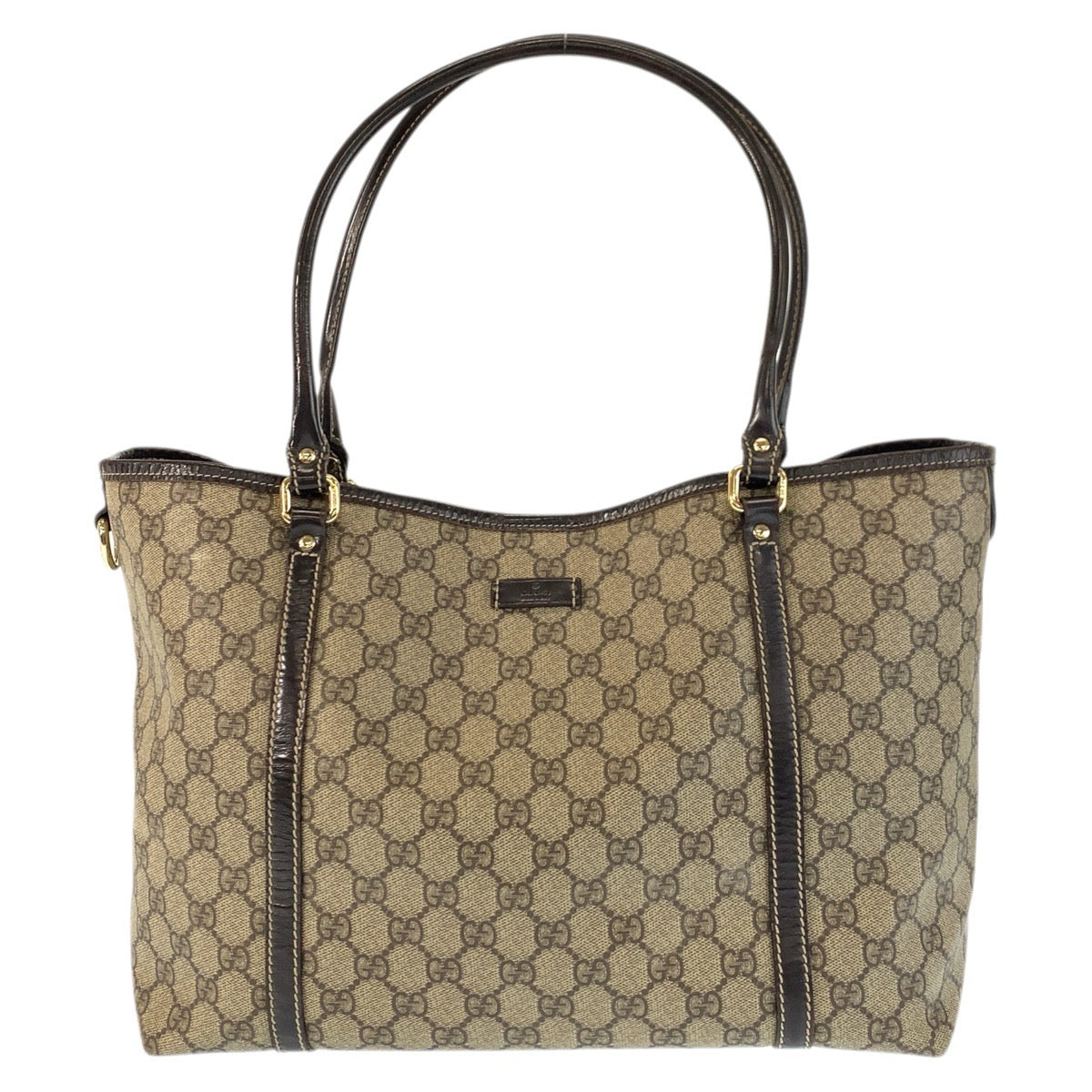 20538
GUCCI グッチ ベージュ ブラウン ゴールド金具 GGスプリームキャンバス 197953 トートバッグ ショルダーバッグ レディース AB18
