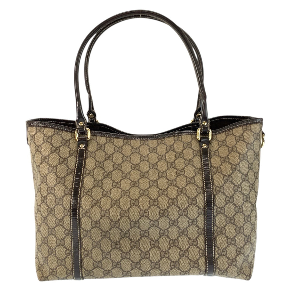 20538
GUCCI グッチ ベージュ ブラウン ゴールド金具 GGスプリームキャンバス 197953 トートバッグ ショルダーバッグ レディース AB18