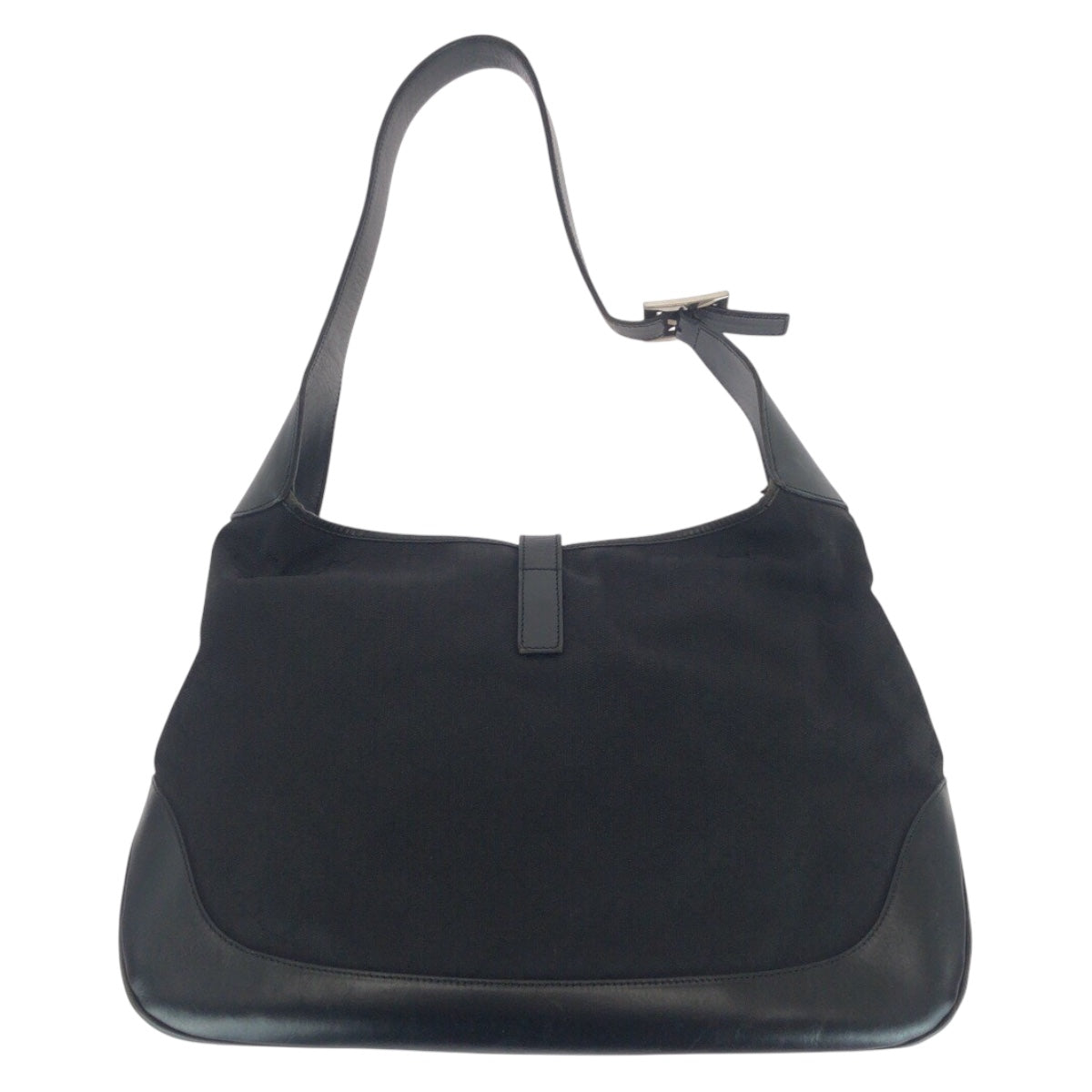 20543
GUCCI グッチ ジャッキー ブラック 黒 シルバー金具 GGキャンバス 001 3346 ショルダーバッグ 肩掛け ハンドバッグ レディース AB28