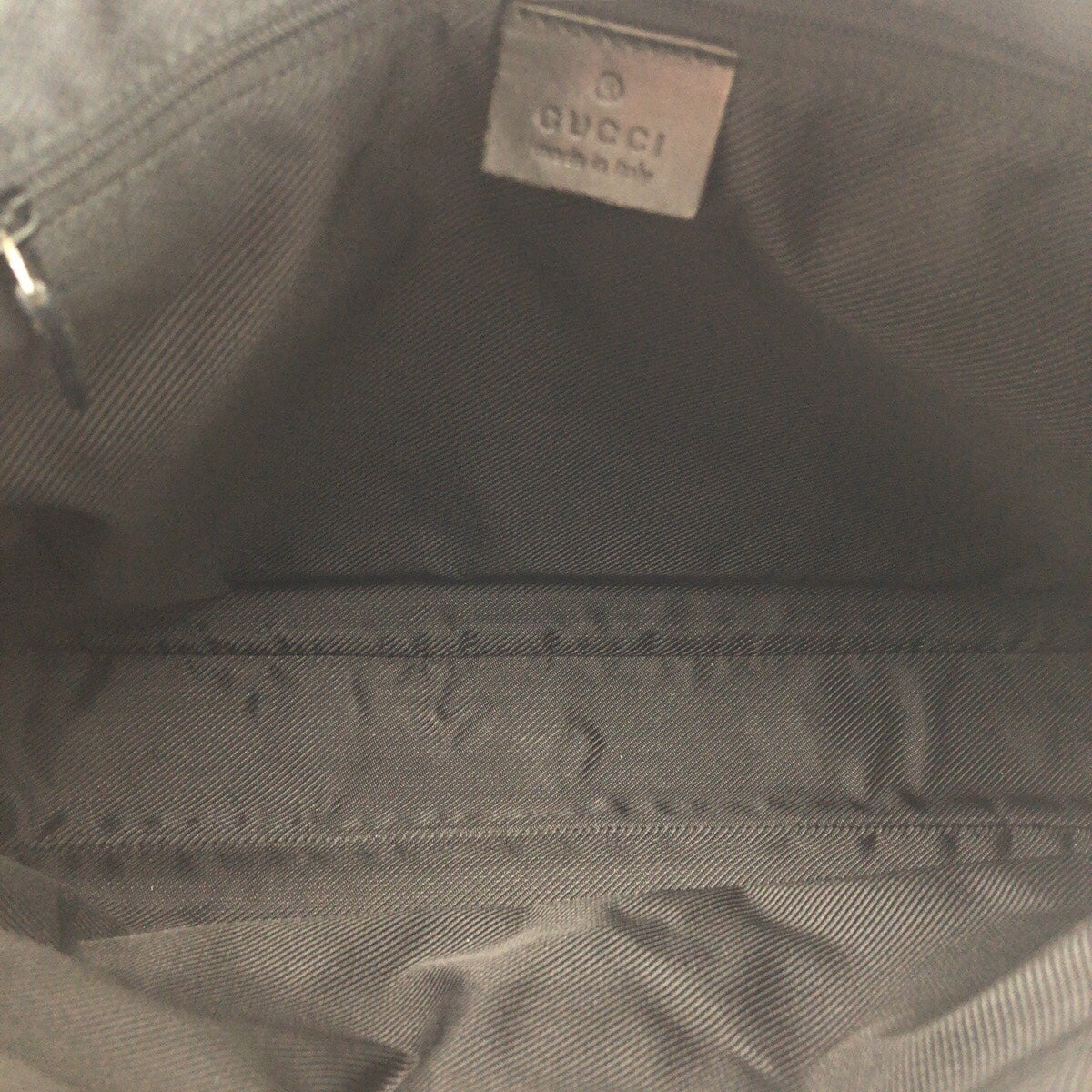 20543
GUCCI グッチ ジャッキー ブラック 黒 シルバー金具 GGキャンバス 001 3346 ショルダーバッグ 肩掛け ハンドバッグ レディース AB28