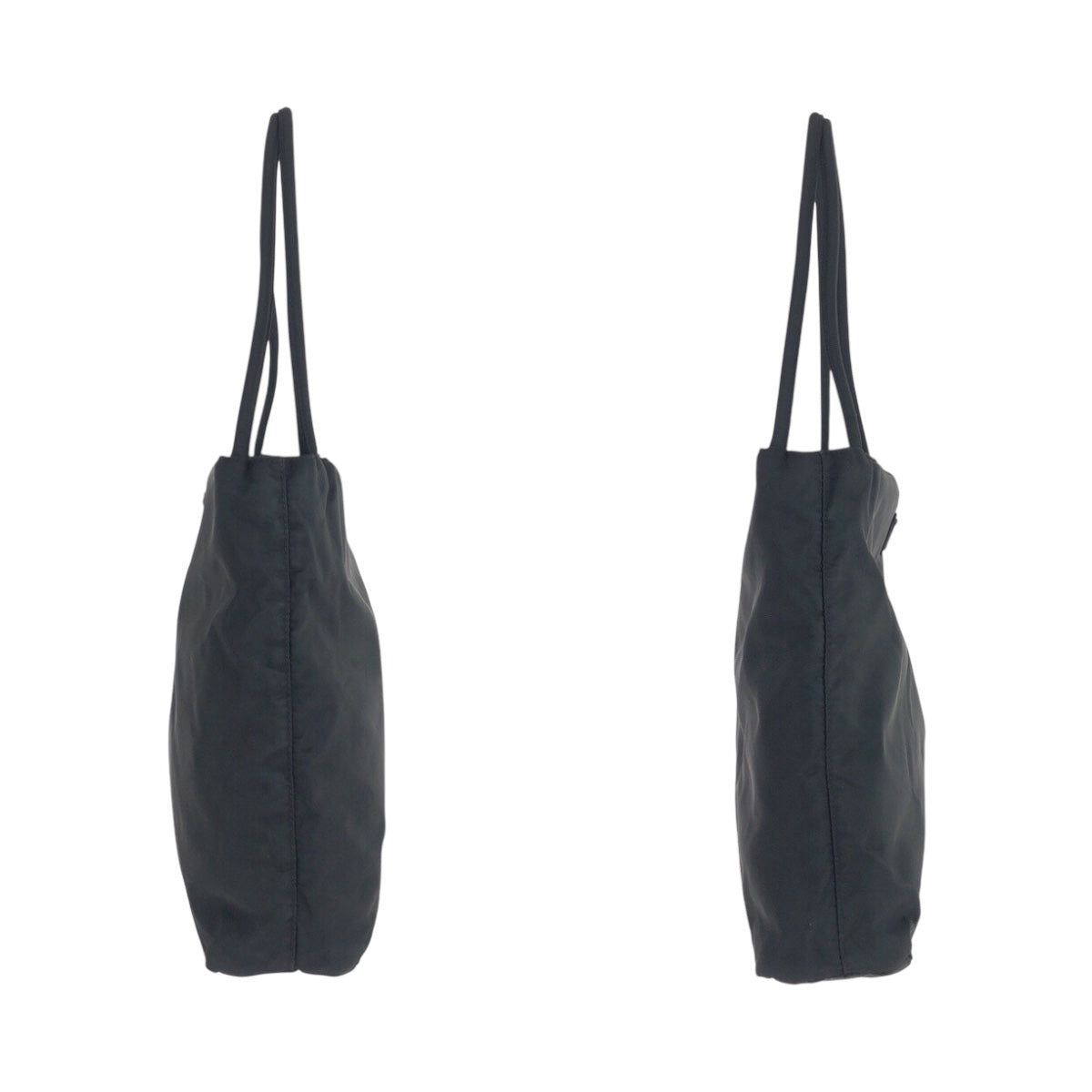 20545
PRADA プラダ テスート 三角ロゴプレート ブラック 黒 シルバー金具 ナイロン ショルダーバッグ レディース AB24