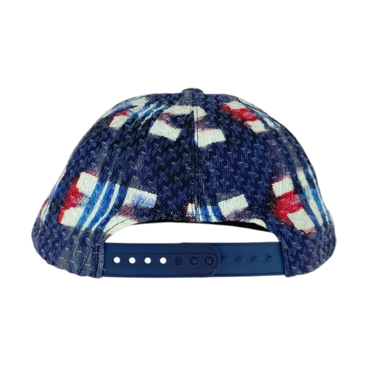 20551
CHANEL シャネル ココマーク マルチカラー ブルー ホワイト レッド ツイード キャップ レディース A48